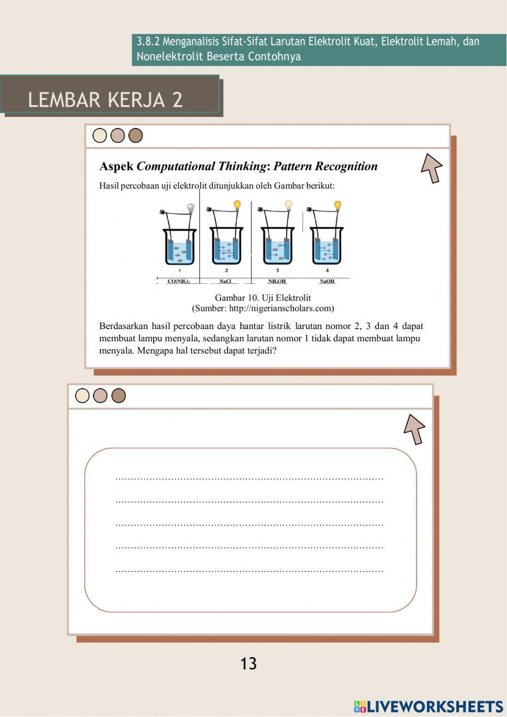 Part 3 - larutan elektrolit dan nonelektrolit