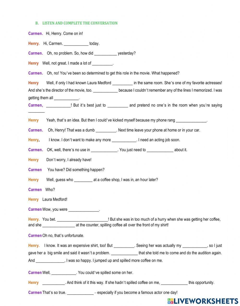 IT COULD HAVE BEEN WORSE.