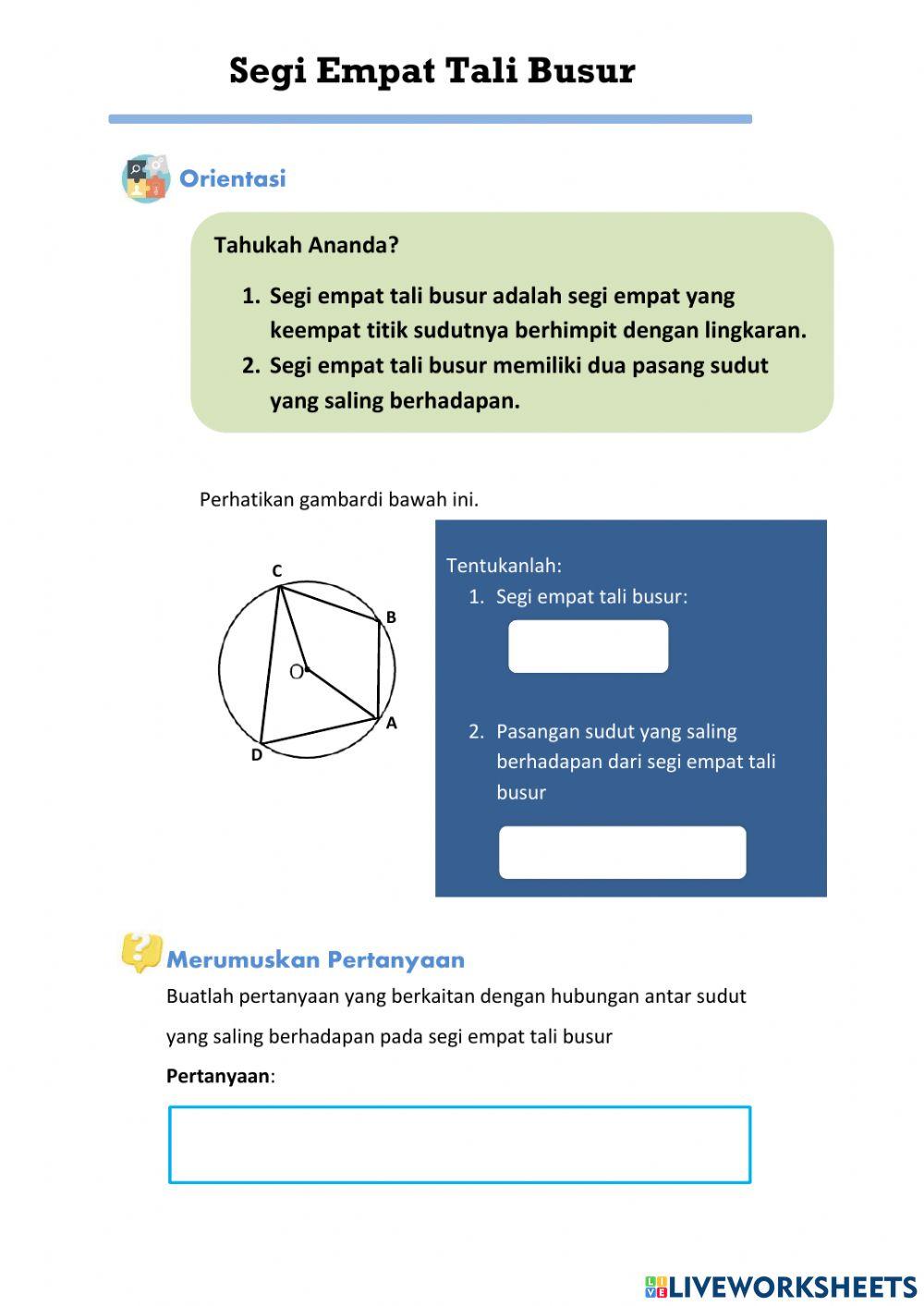 LKPD 3 Segiempat Tali Busur