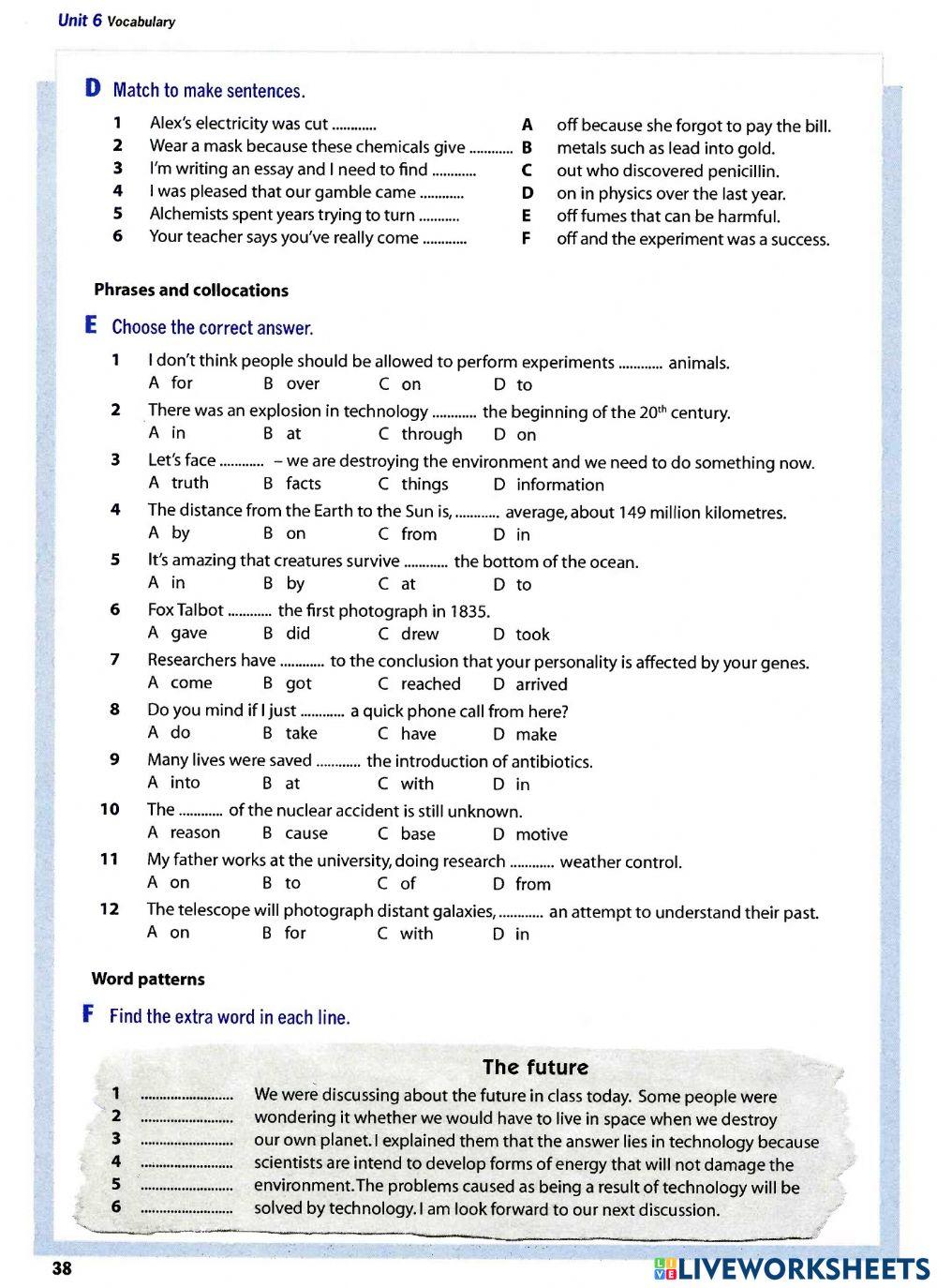 Science and technology