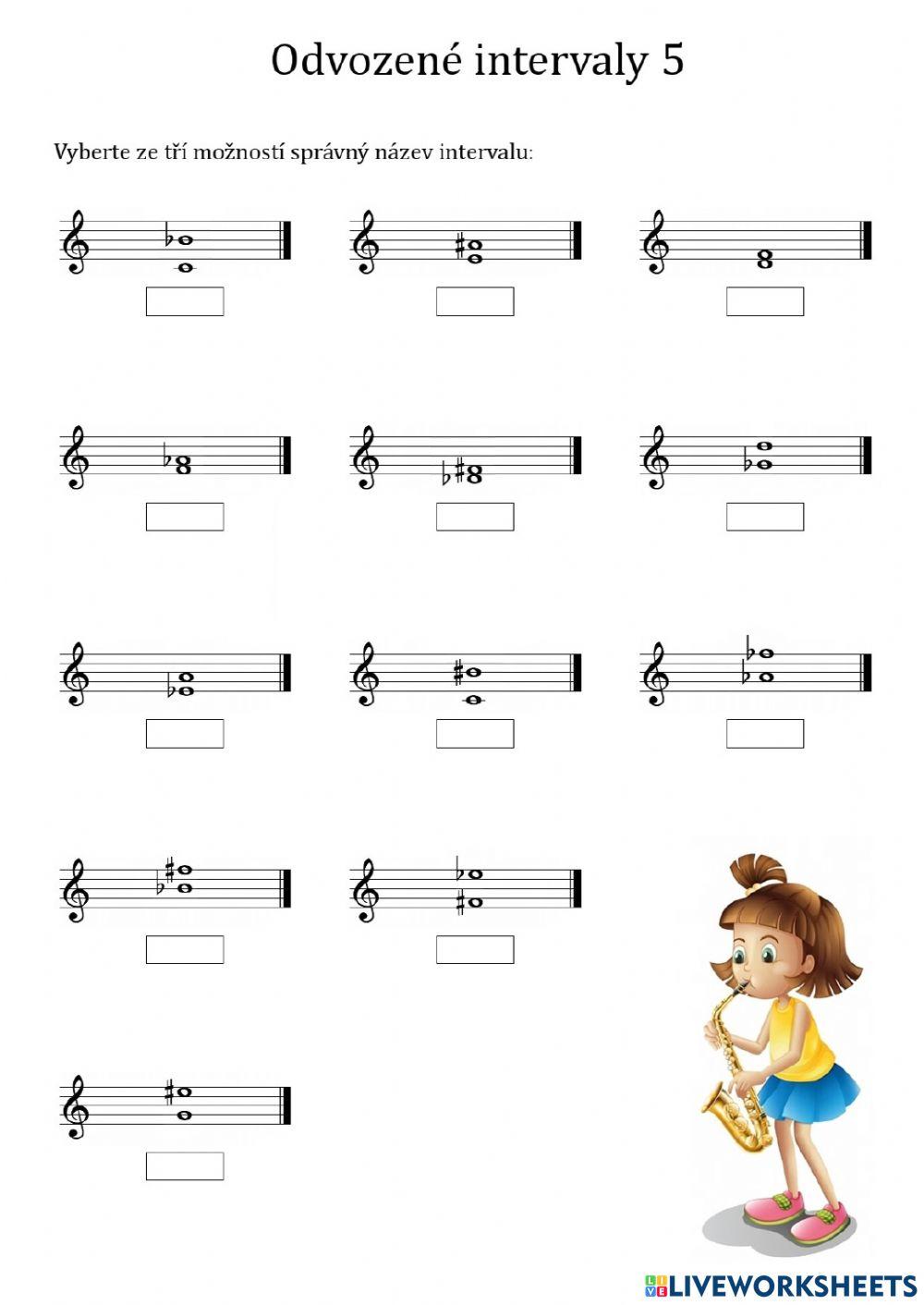 Odvozené intervaly 5