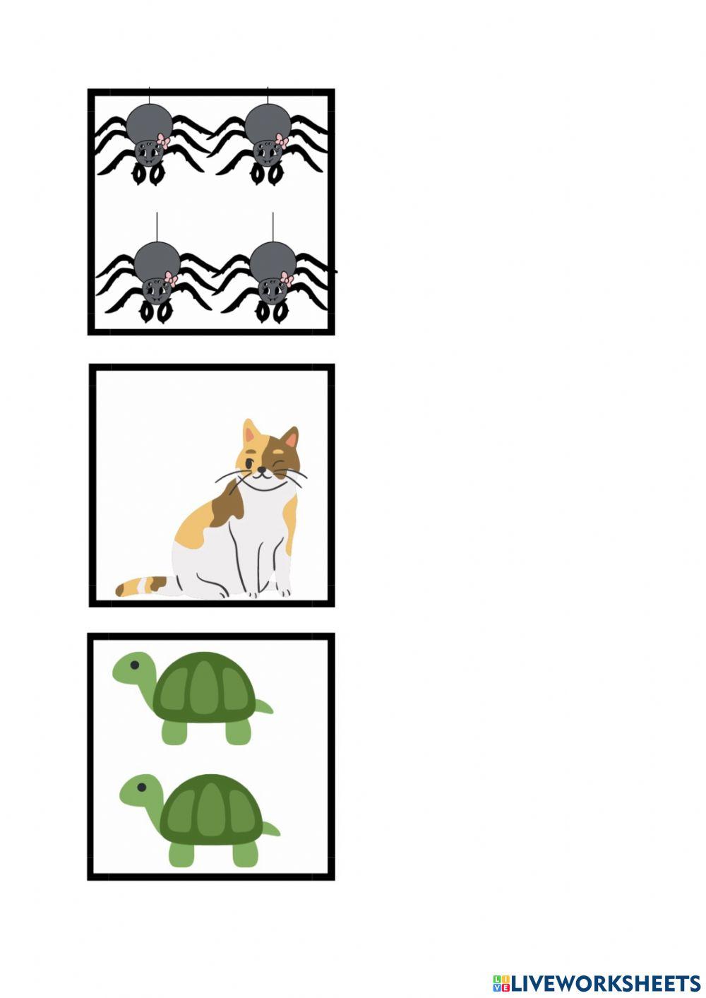 It is-they are- animals