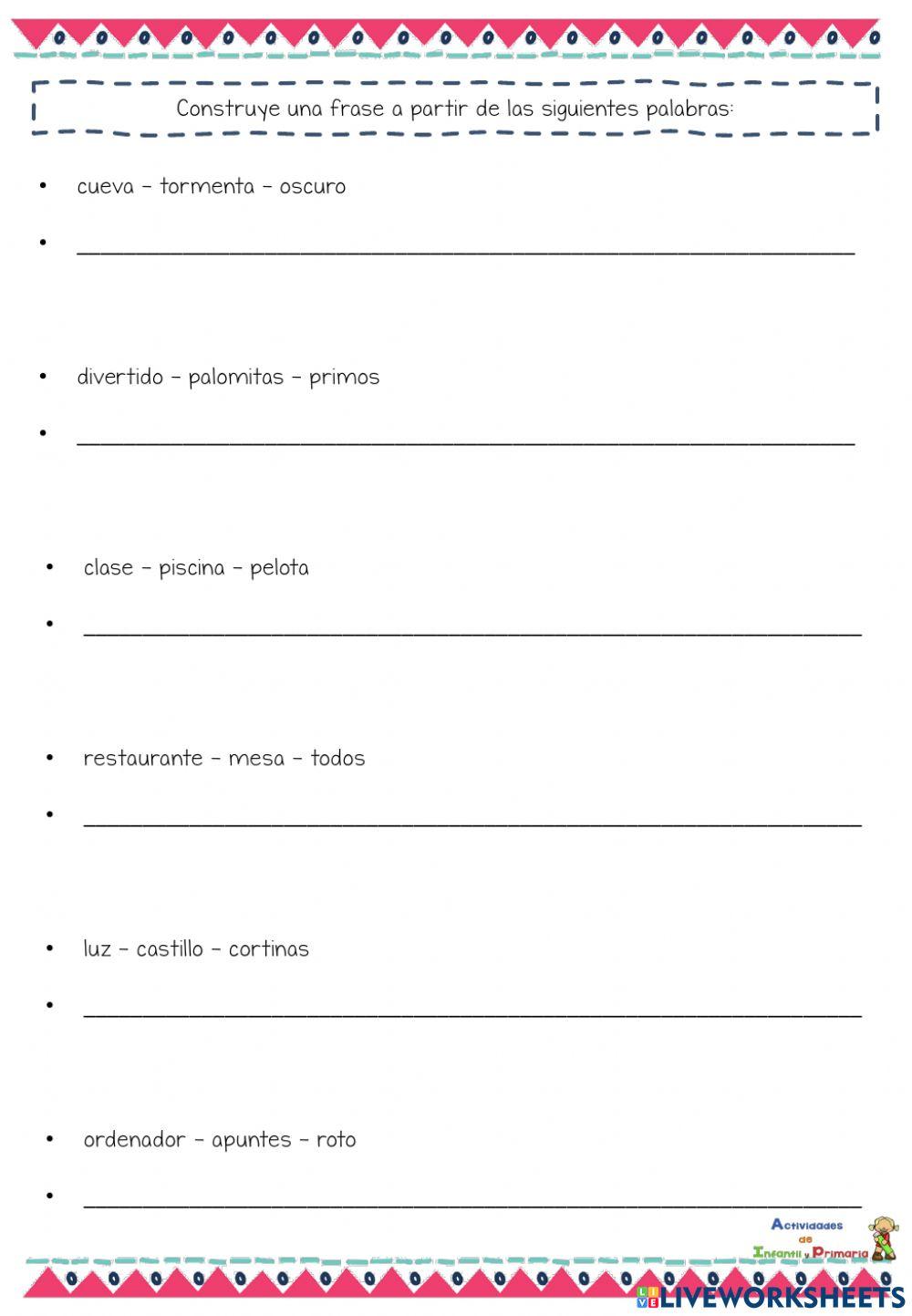 Planificación morsintáxis