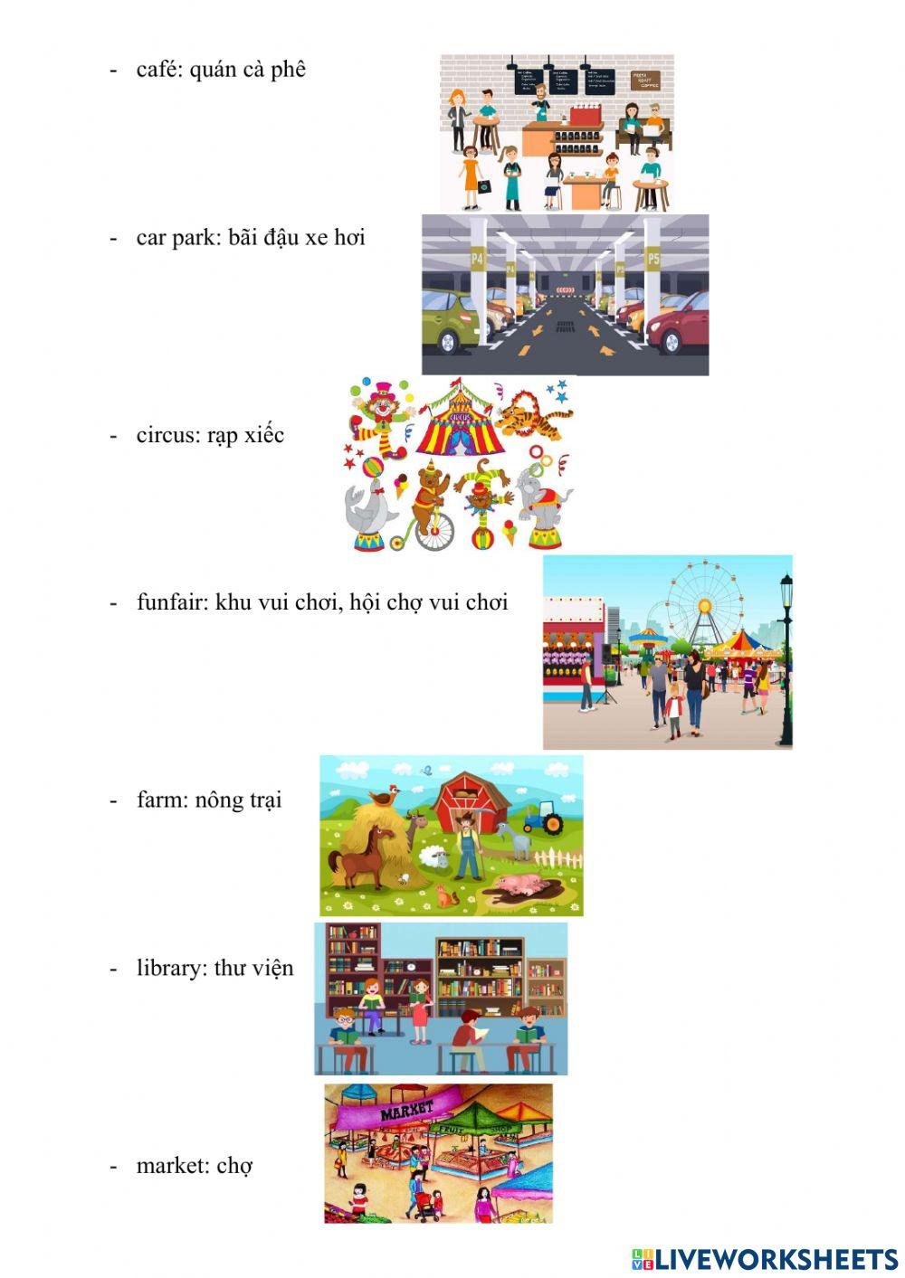 Movers - unit 3 - in the town