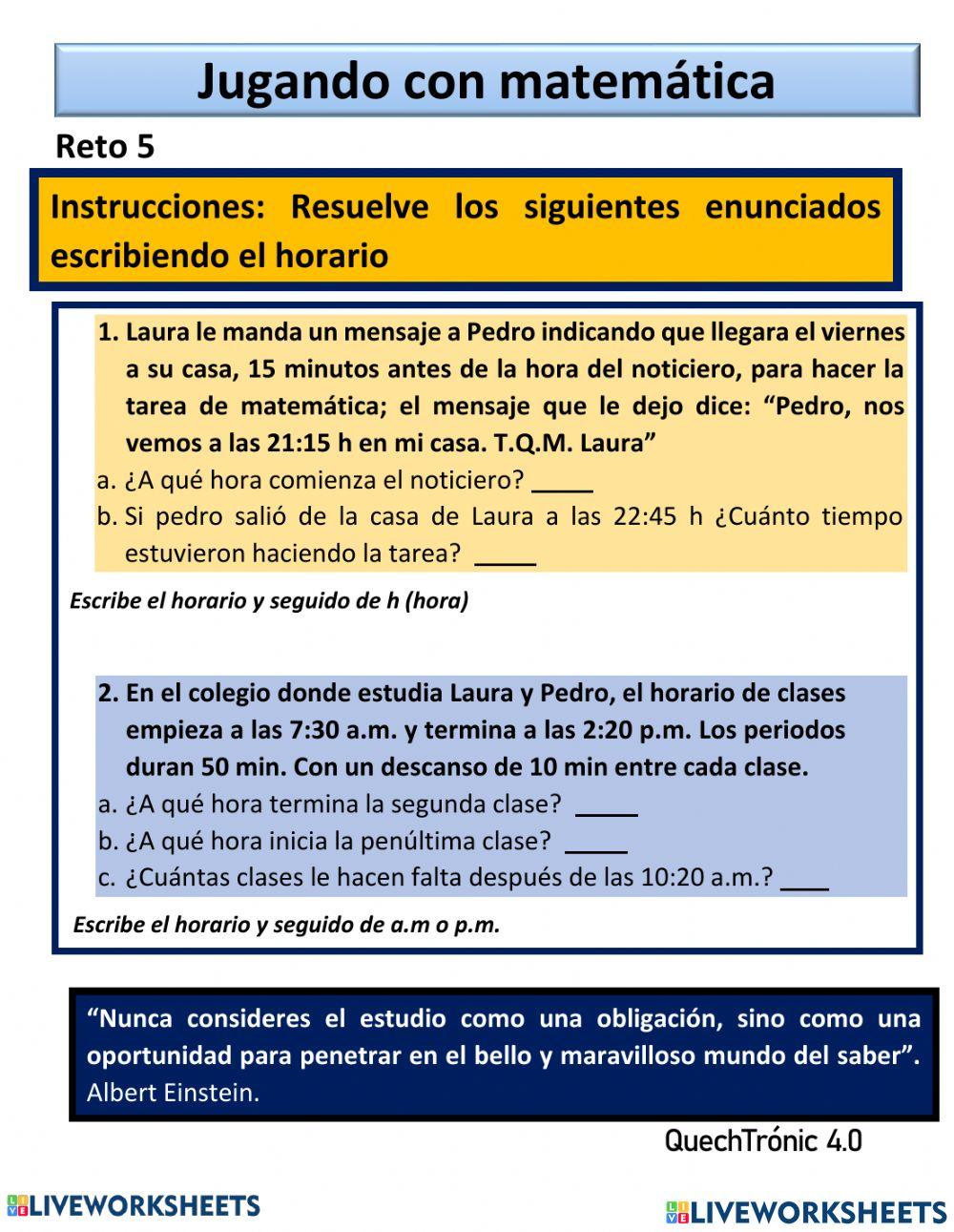 Jugando con Matemática