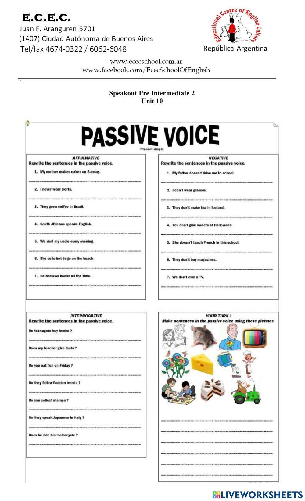 Passive voice