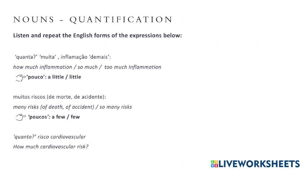 Medical language - heart - some Nouns