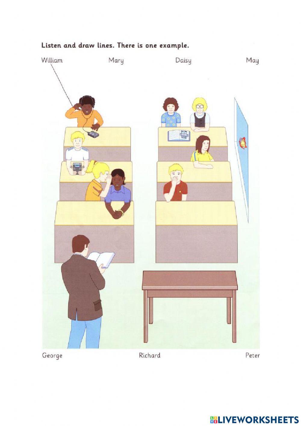 F Listening Test 1 Part 2