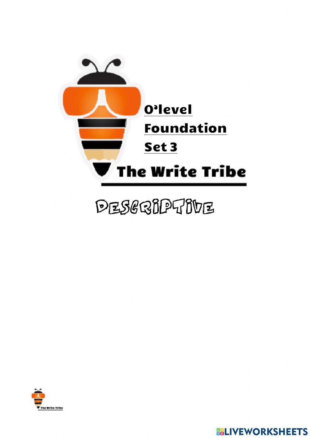 2023 Descriptive (set 3)