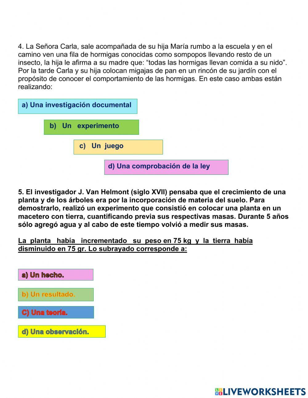 SONDEO  PASOS DEL METODO CIENTIFICO