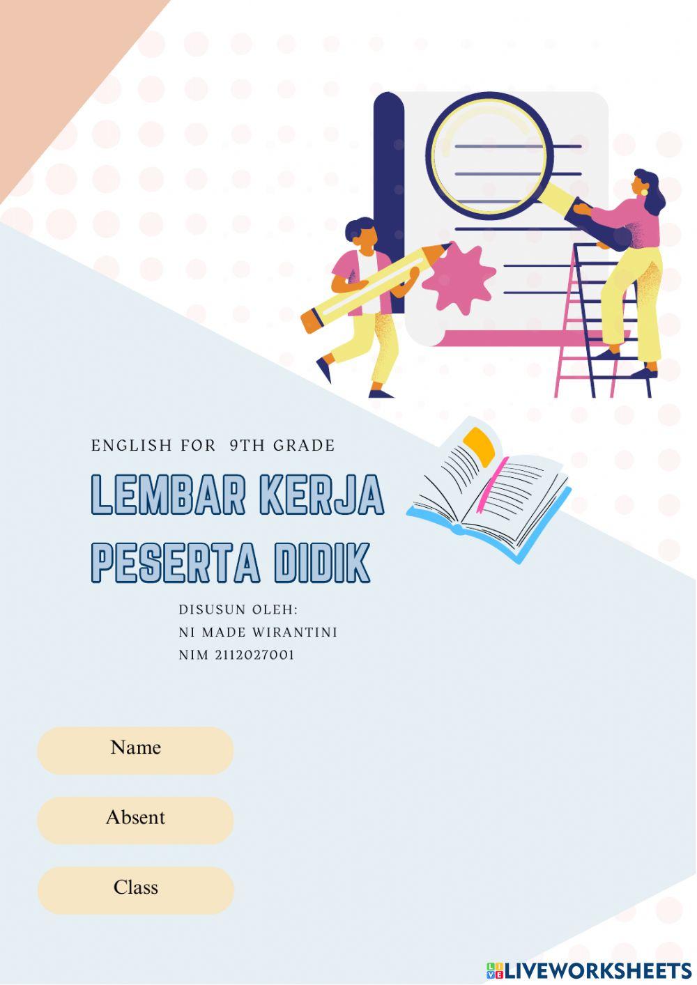 LKPD Bahasa Inggris kelas 9-Procedure Text