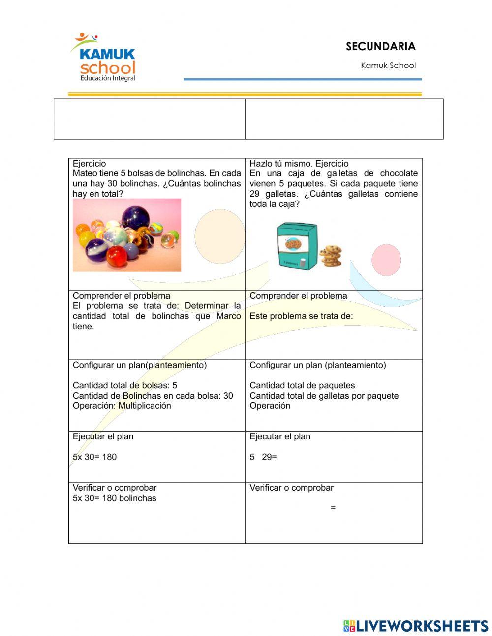 Resolución de problemas Polya