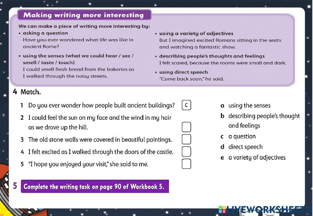 FF5 Unit 10 lesson 4,5