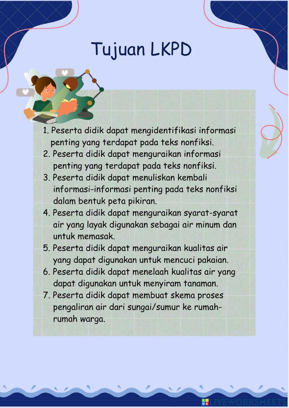 LKPD Liveworksheets K5 T8 ST3 PB1 by Viony Faraditha