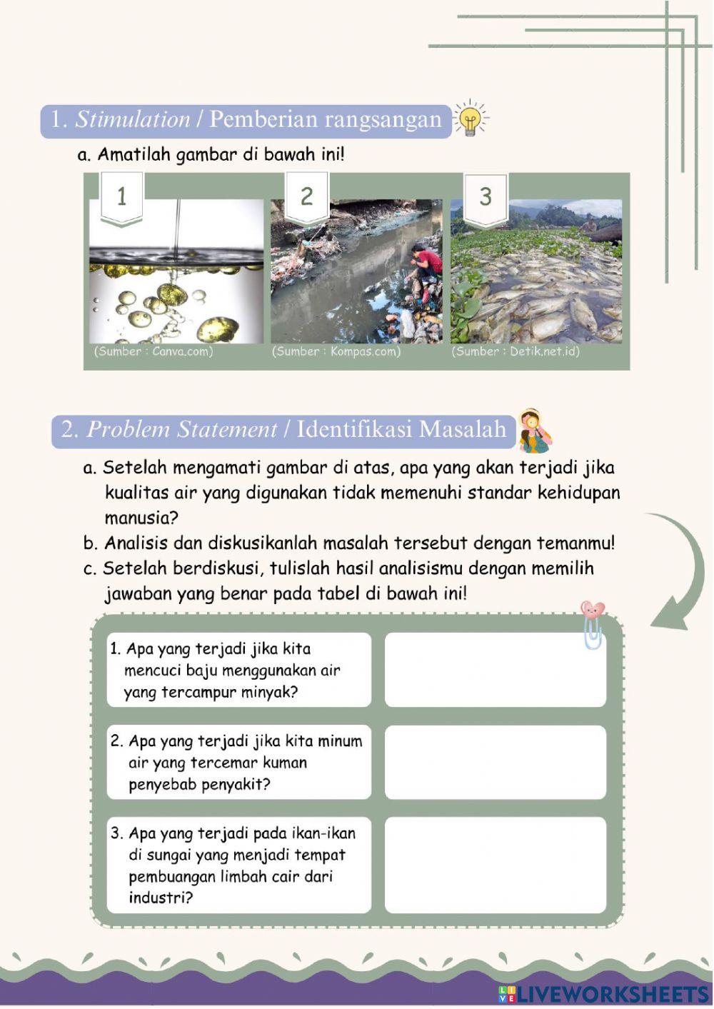 LKPD Liveworksheets K5 T8 ST3 PB2 by Viony Faraditha