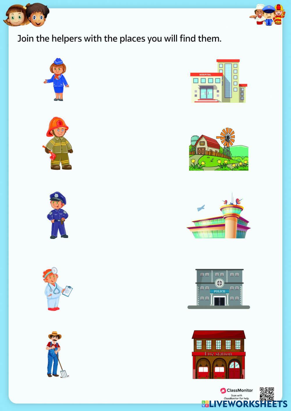 My Community Live Worksheets my-community-live-worksheets