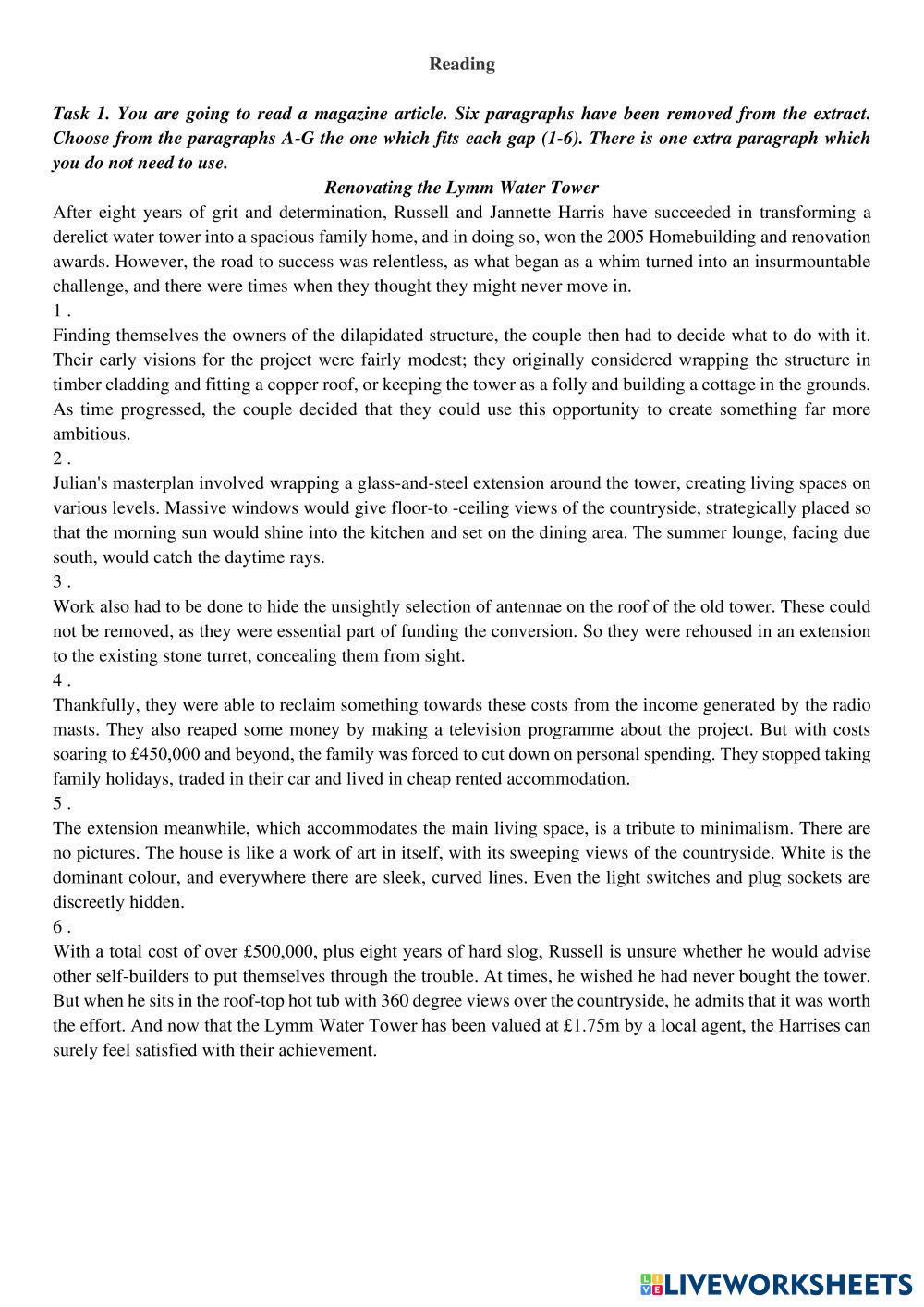 Contest 10-12 | Free Interactive Worksheets | 7232278