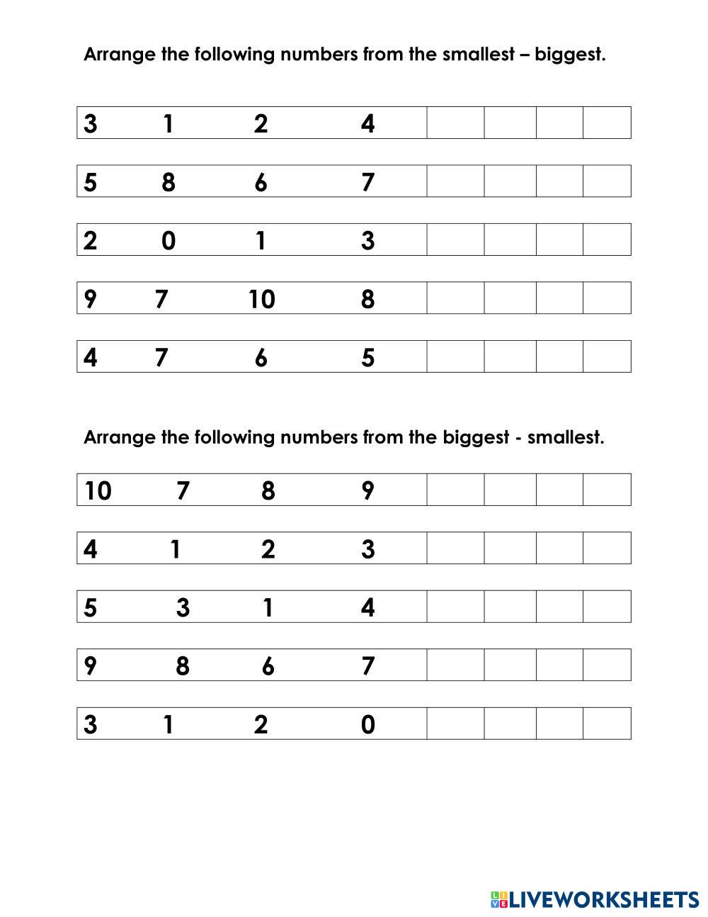 7235310 | Arranging Numbers 1-10 | mcesista_tenshi