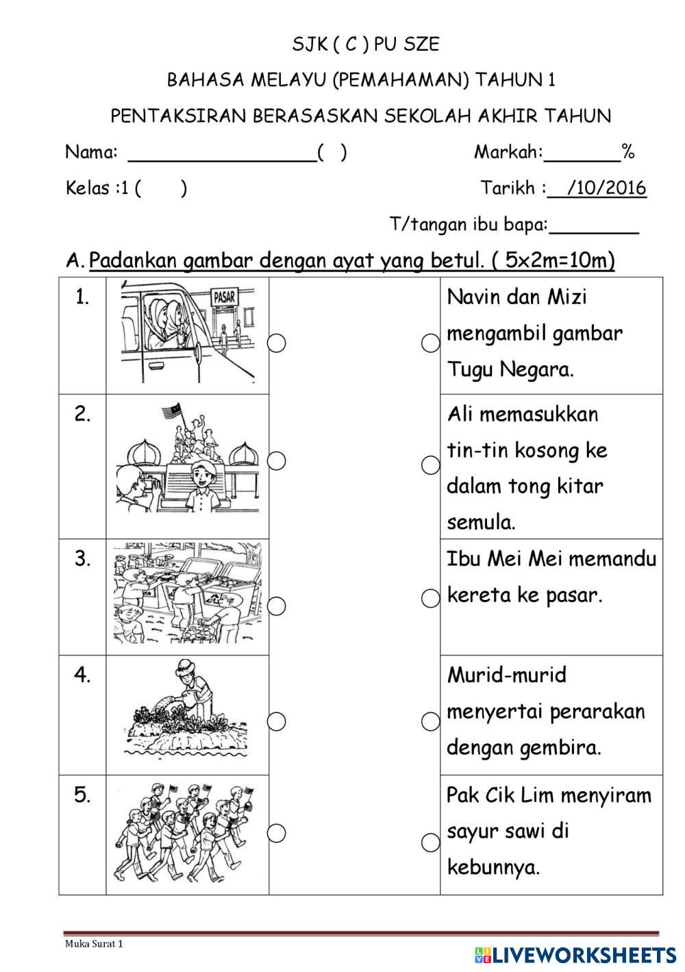 Latihan Live Worksheets Latihan Live Worksheets