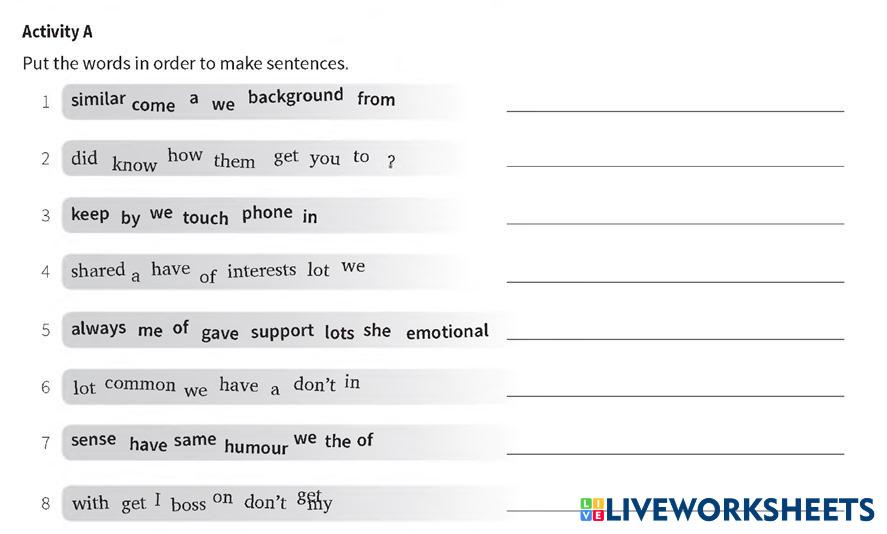 3A Vocabulary Relationships 7291011 | dianch | Live