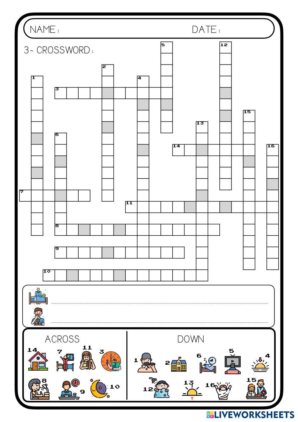 7315634 4º U2 3 Crossword showandtext
