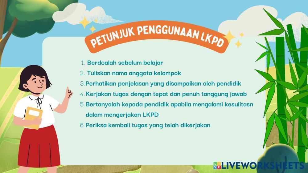 LKPD INOVATIF BERBASIS DISCOVERY LEARNING | Live Worksheets