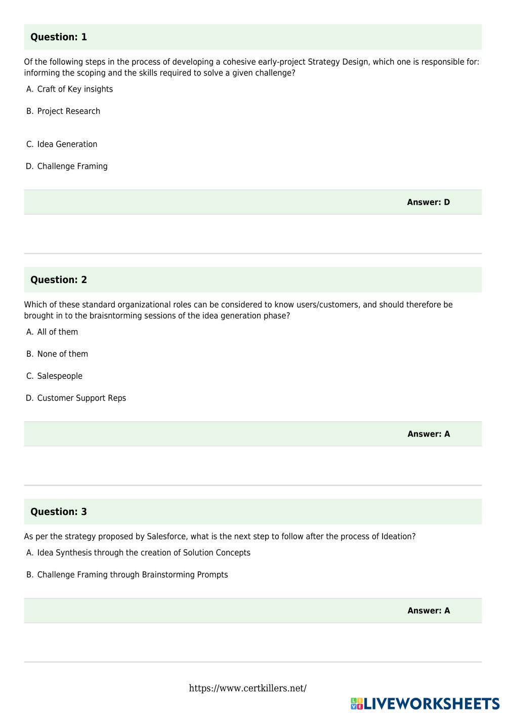 What is a Strategy Designer Exam? noahjames Live