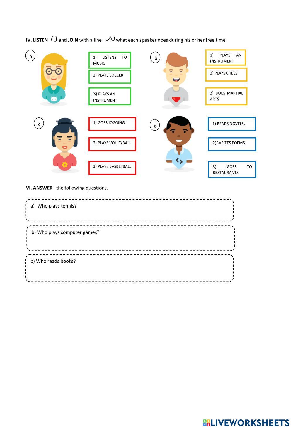 7110397-listening-sports-maidear-liveworksheets