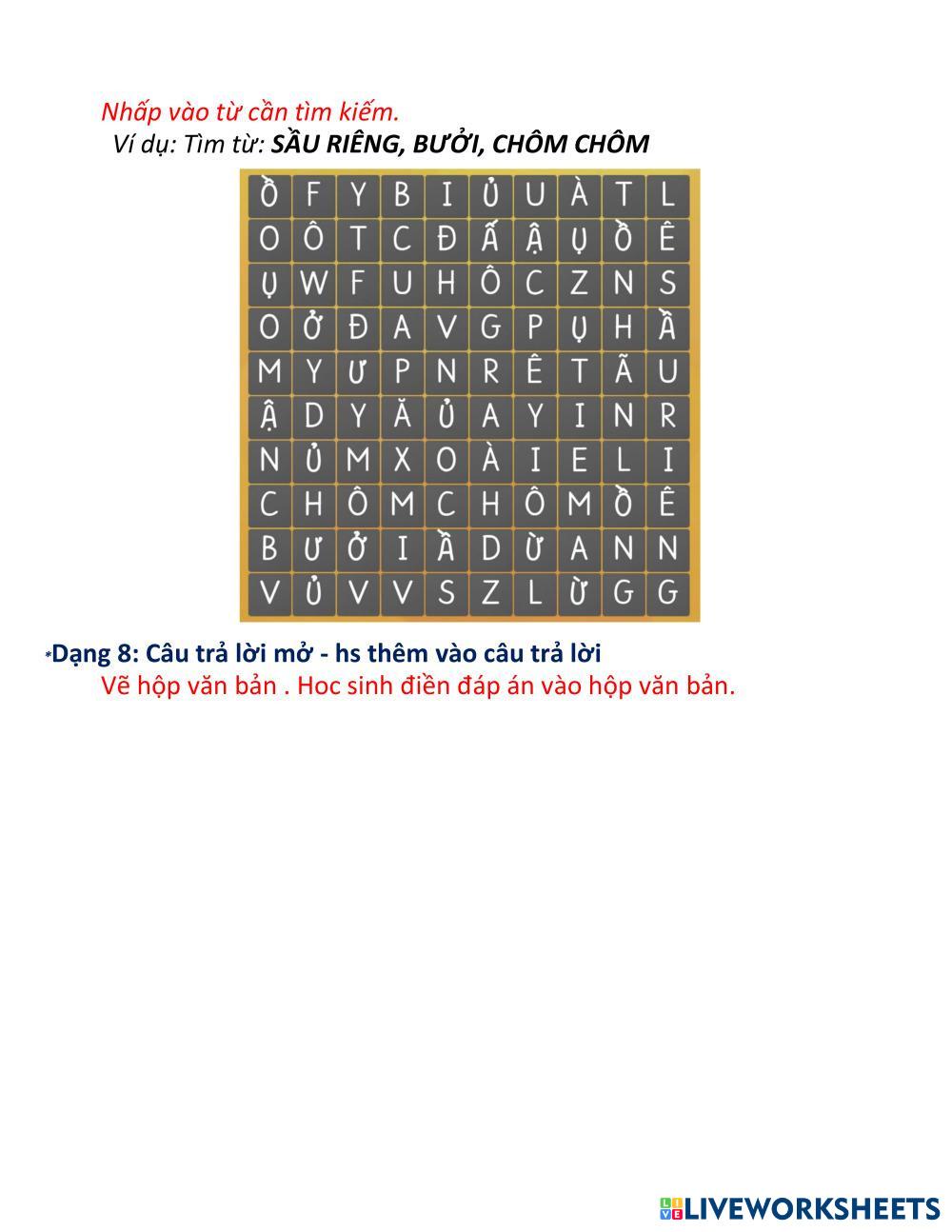 MATH Live Worksheets