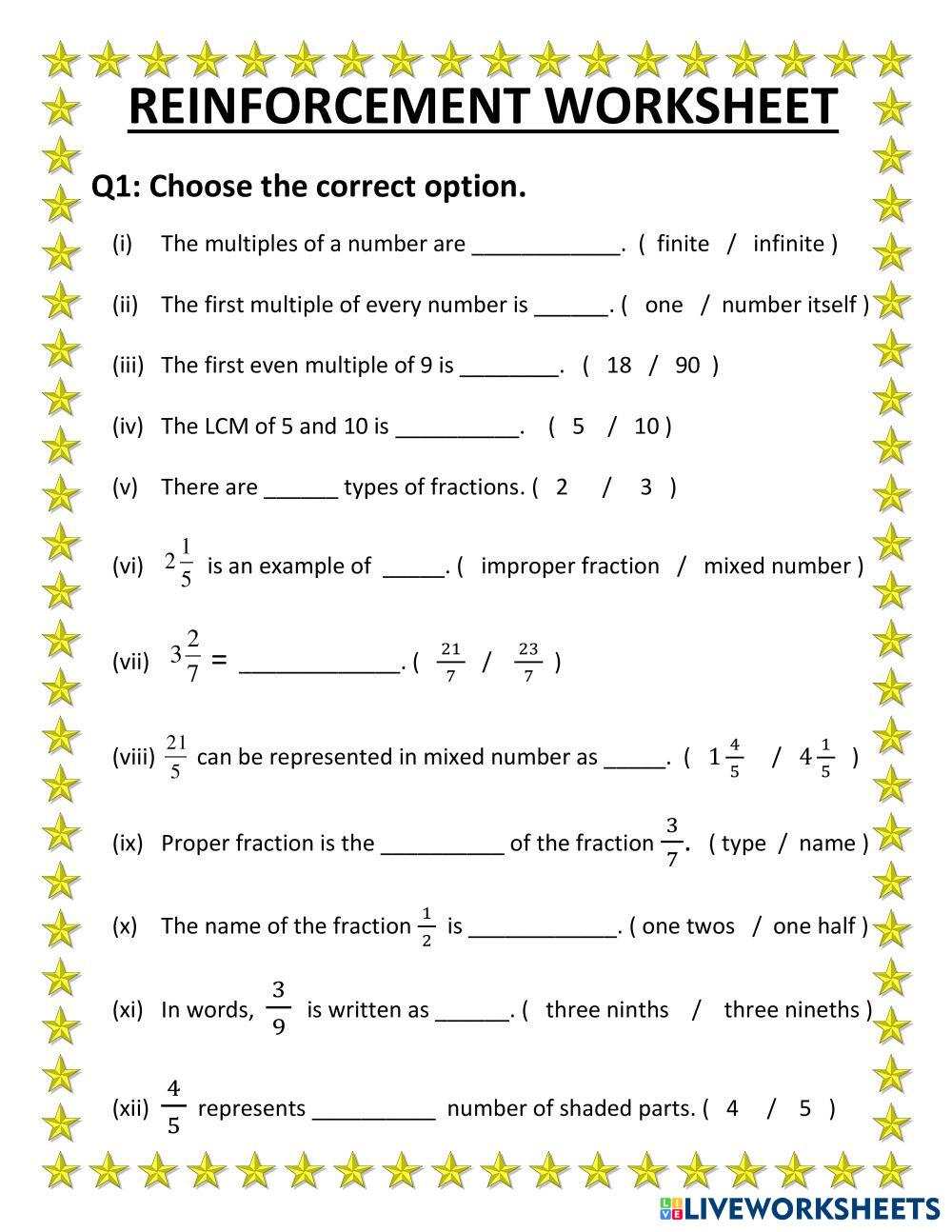 lcm-and-fractions-live-worksheets