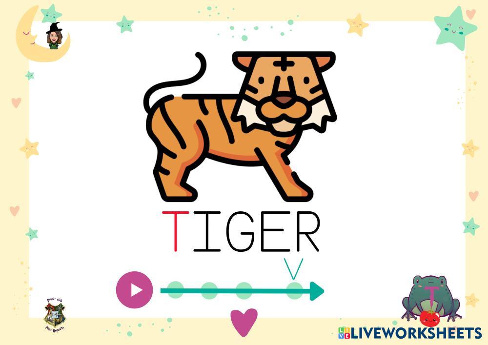 Jolly phonics, T-2 | Live Worksheets