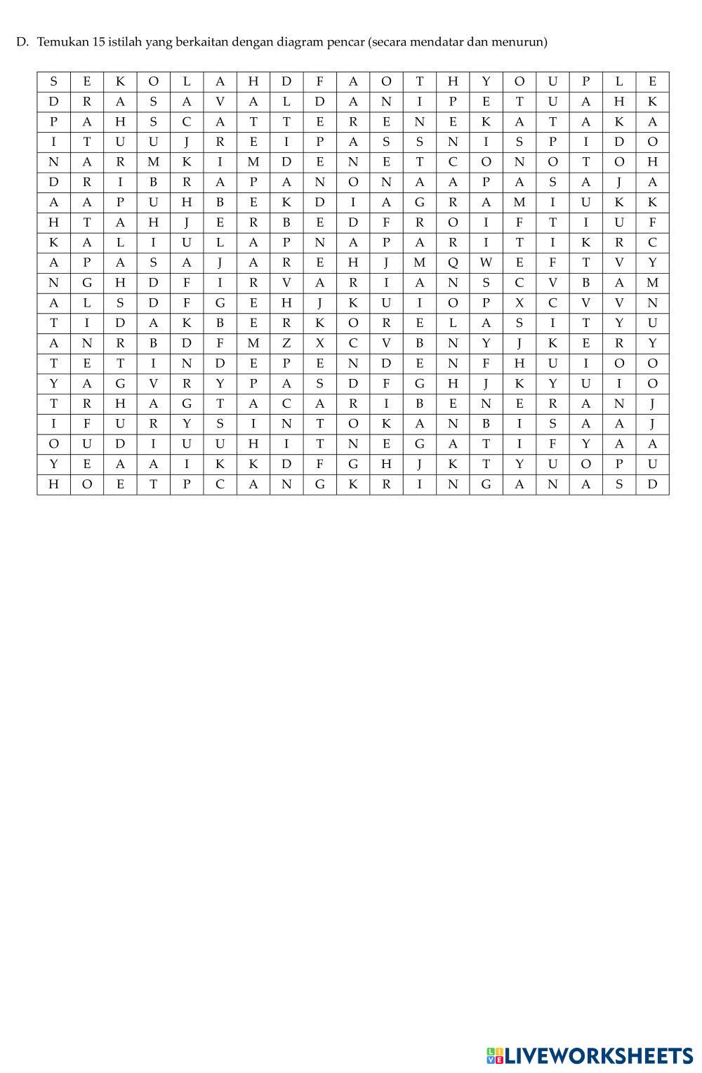 Diagram Pencar Free Interactive Worksheets 7122719 diagram-pencar-free-interactive-worksheets-7122719