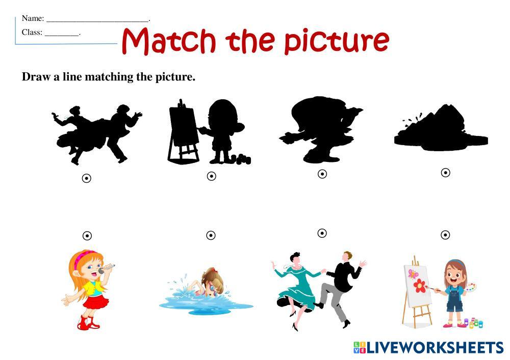 Match - Join | Live Worksheets