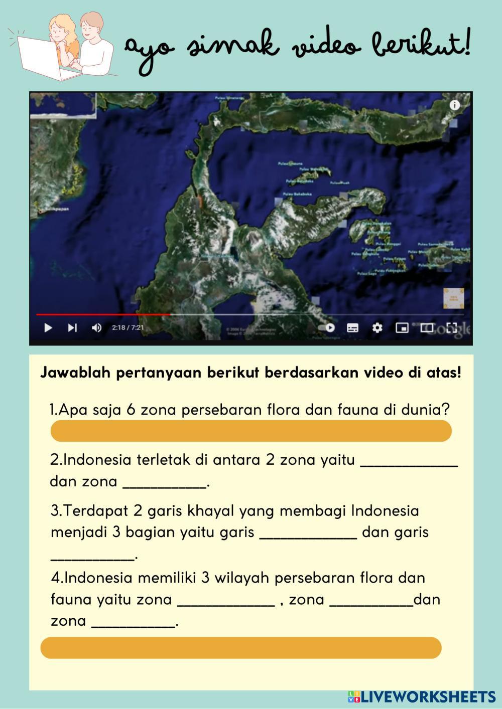 Wbt kurmed keanekaragaman hayati live worksheets