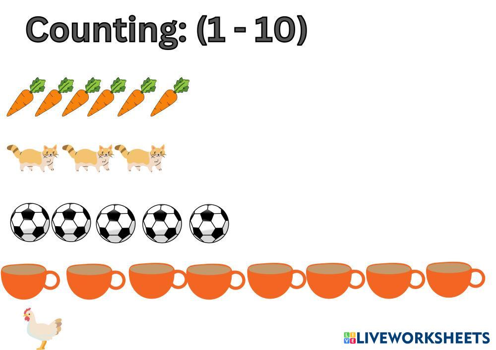 counting-1-10-live-worksheets