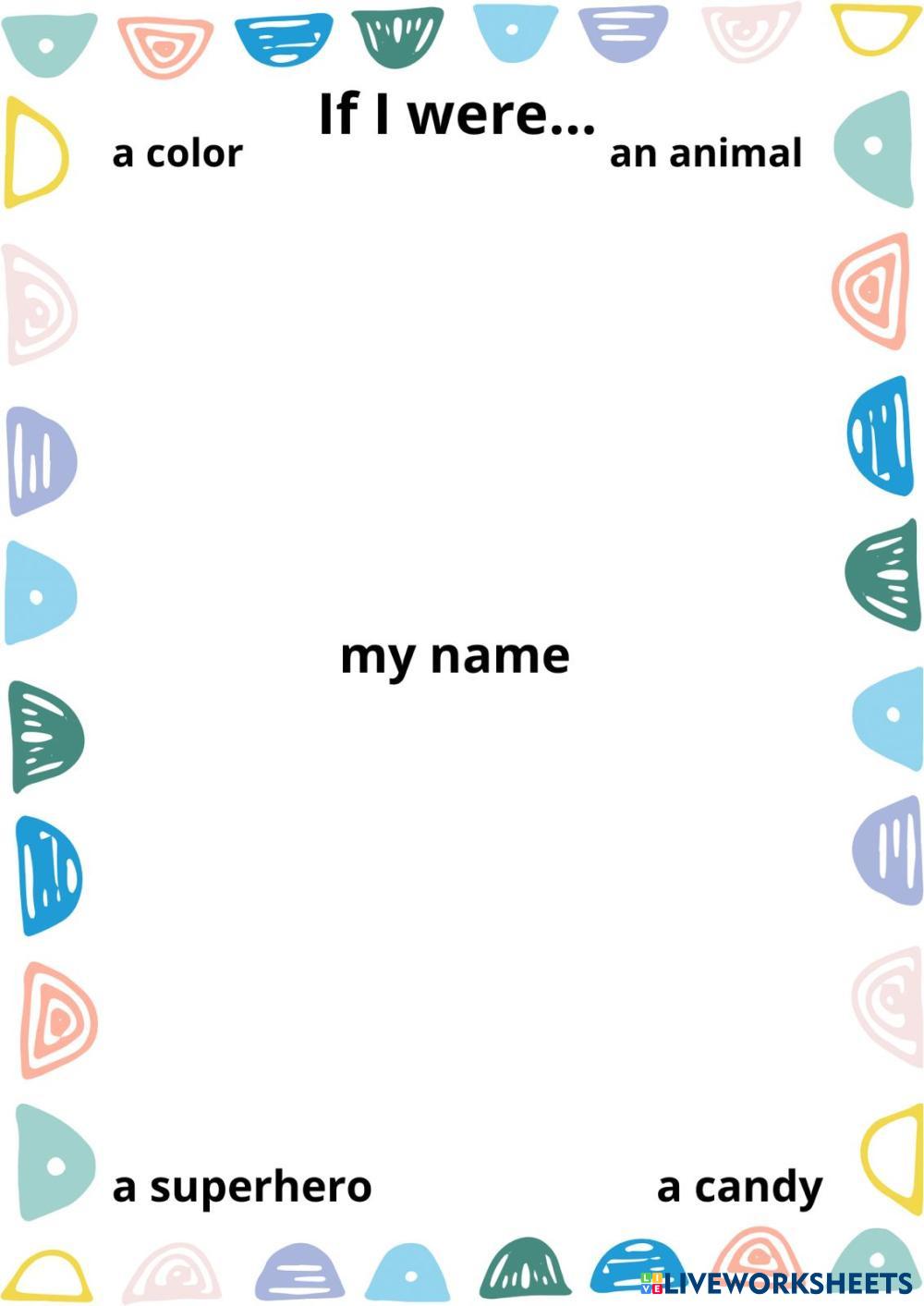 Personality IceBreaker Live Worksheets