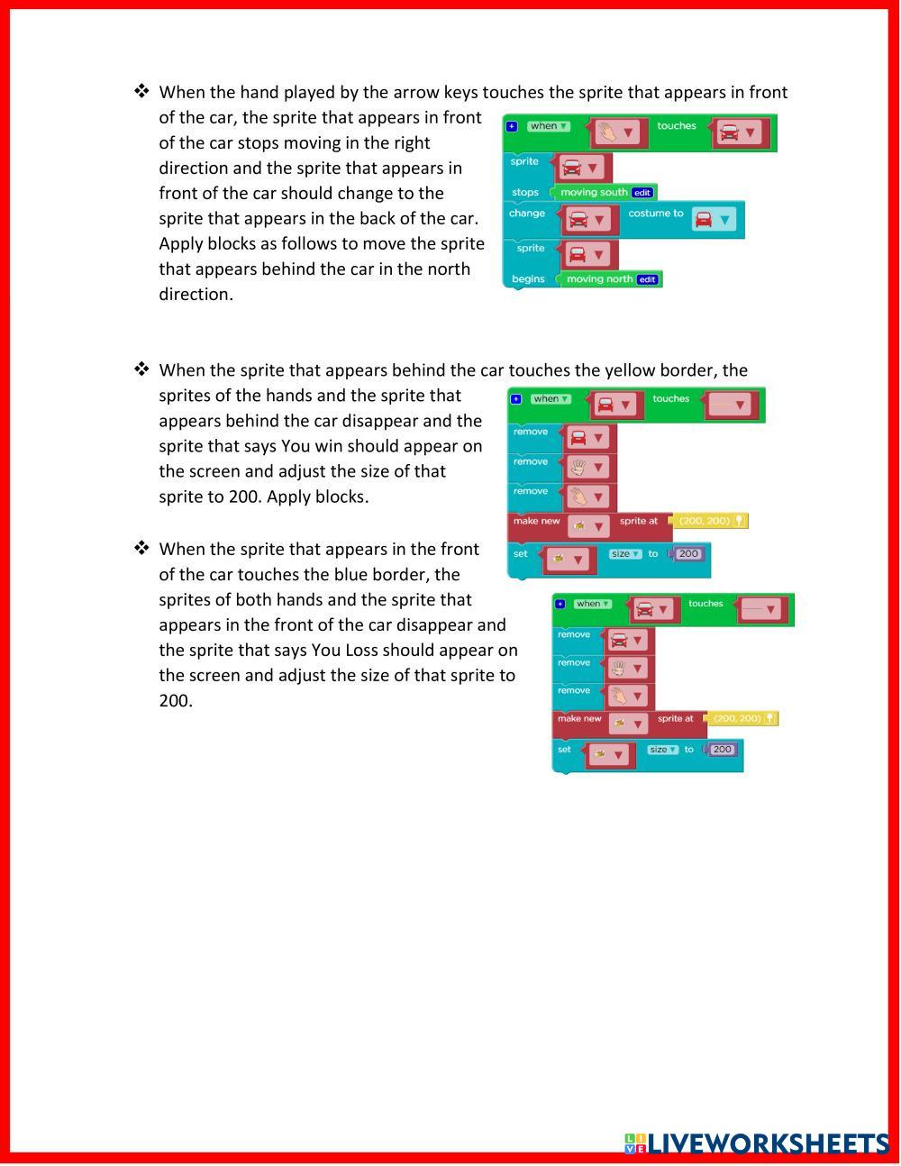 Worksheet Live Worksheets