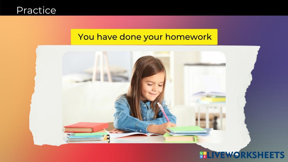 Present Perfect | Live Worksheets