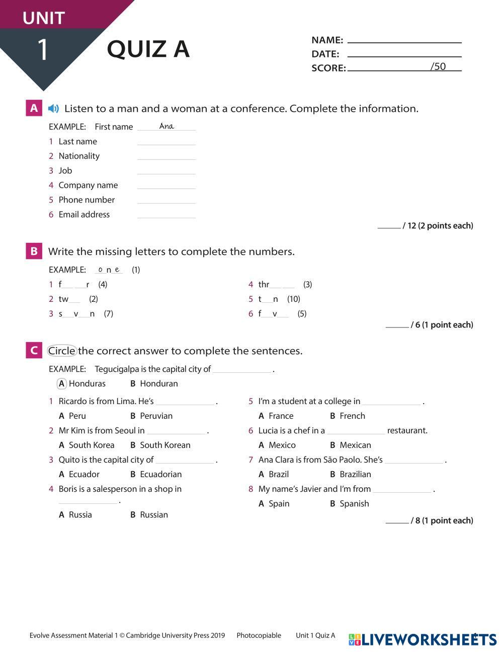 18+ Algebra 2 Chapter 1 Test