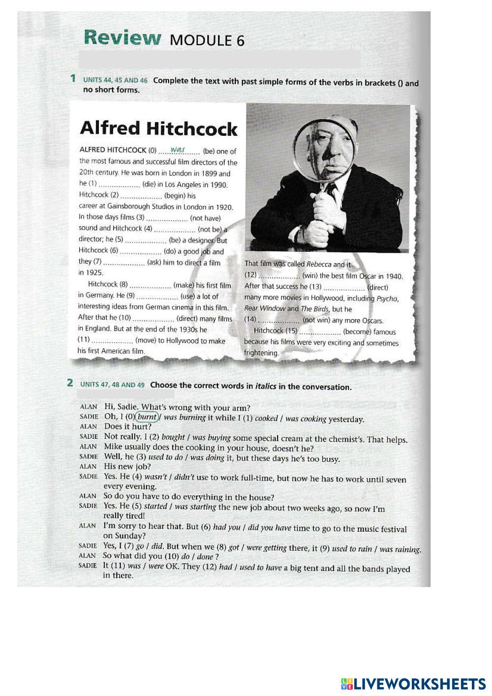 Review Module 6 | Live Worksheets