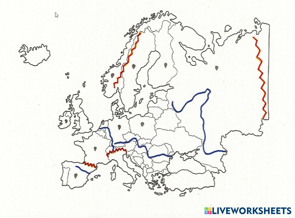 7565997 EUROPE MOUNTAIN RANGES AND RIVERS II Mikel