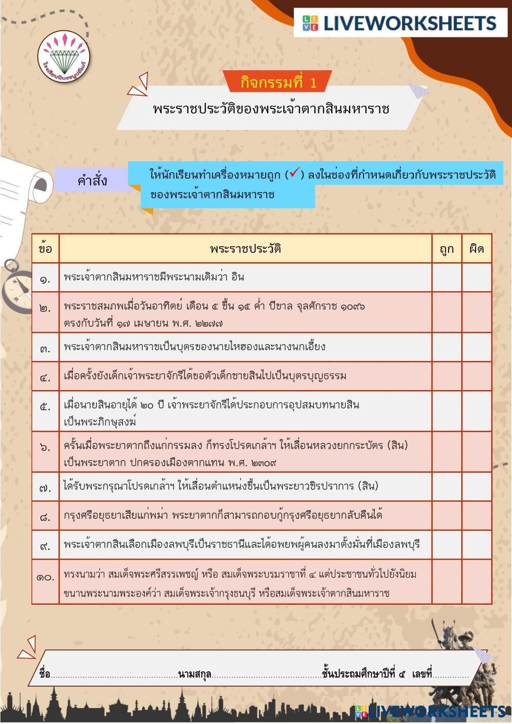 Activity 1 Live Worksheets Activity 1 Live Worksheets
