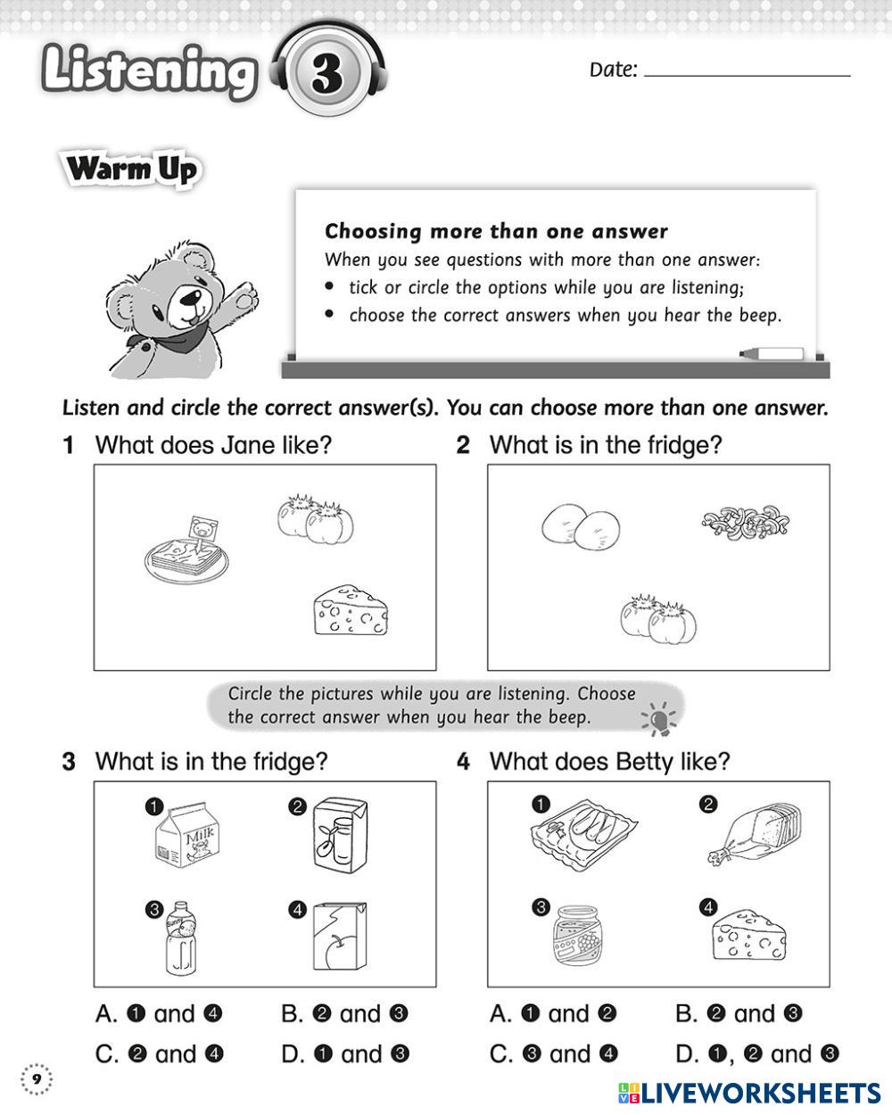 L&S 2A.3.1 | Live Worksheets
