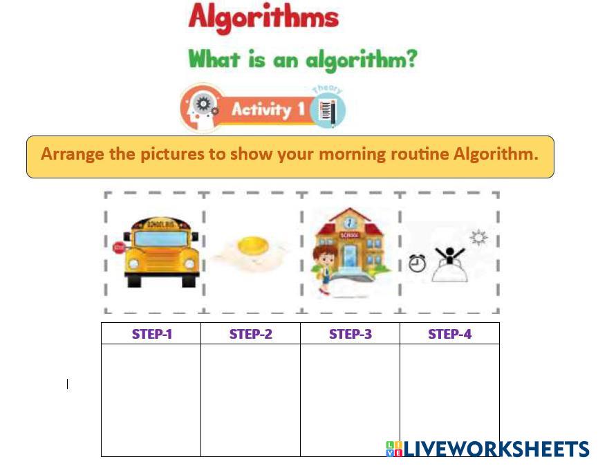 7661901 | Grade-2 Actiivty-1 Unit-3 Algorithm