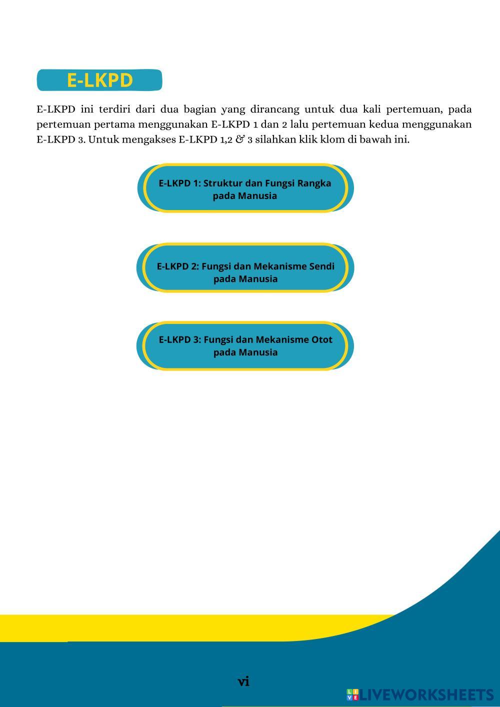 E-LKPD Berbasis Discovery Learning | Live Worksheets
