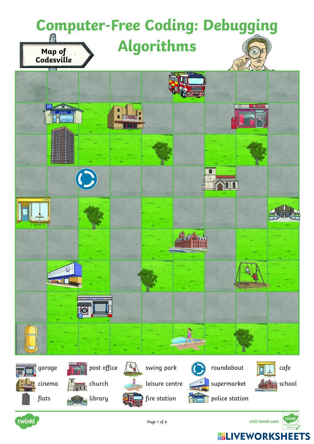 Algorithms | Live Worksheets