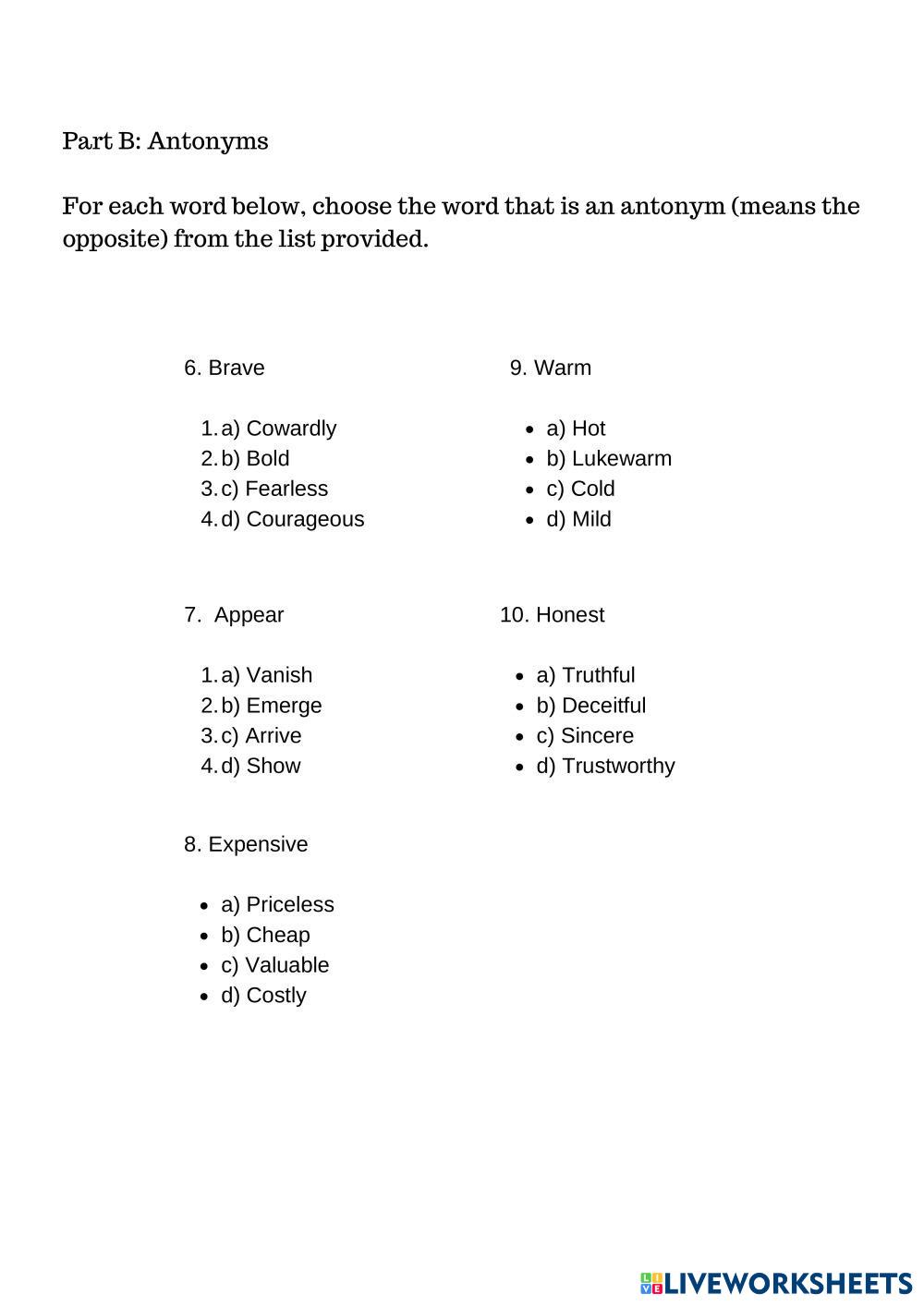 7726662-synonyms-and-antonyms-exercise-yuberth