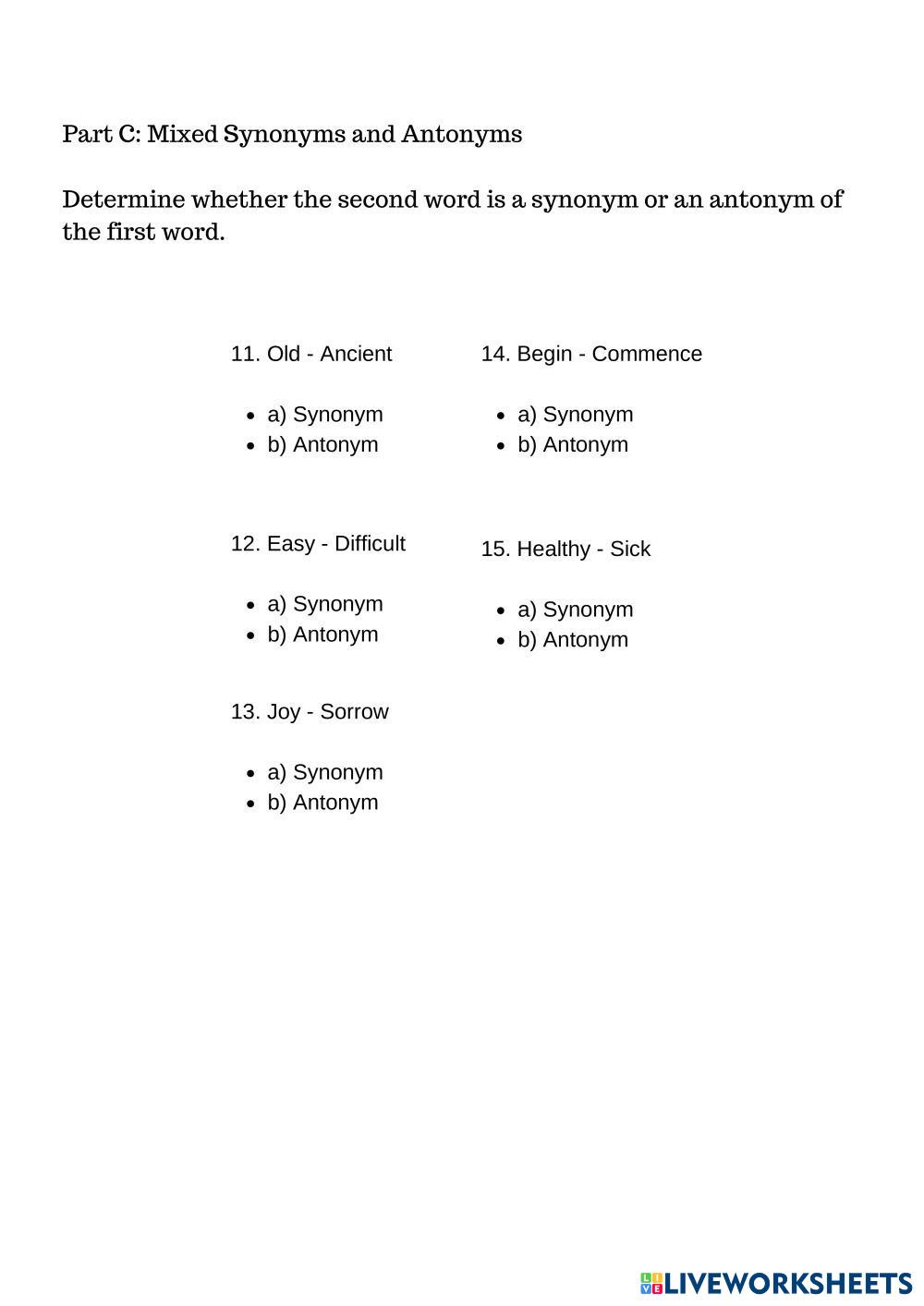 7726662-synonyms-and-antonyms-exercise-yuberth