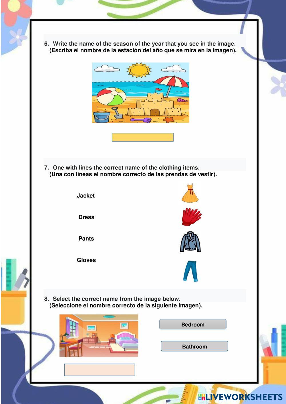 Colors Live Worksheets