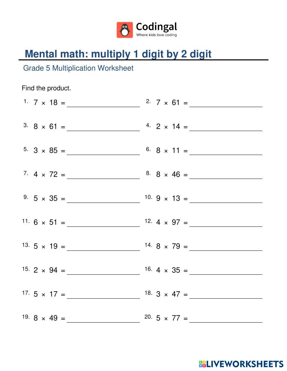 Multiplication of large numbers 1656 karishma balani